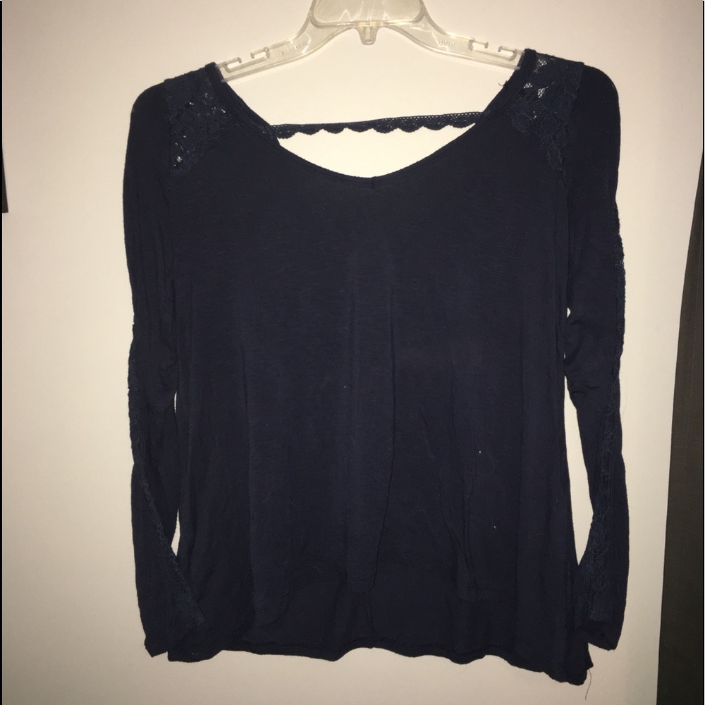 hollister lace long sleeve